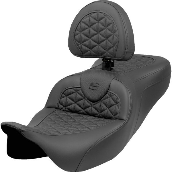 Rakuten - 【USA在庫あり】 サドルメン Saddlemen シート ROADSOFA TRI GRIPPER W/ バックレスト 0801-2053 JP店