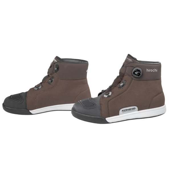 【メーカー在庫あり】 BK-301 コミネ KOMINE 2025年モデル ダイヤルフィットWPライディングスニーカー ダークブラウン 28.0cm 05-301 JP店
