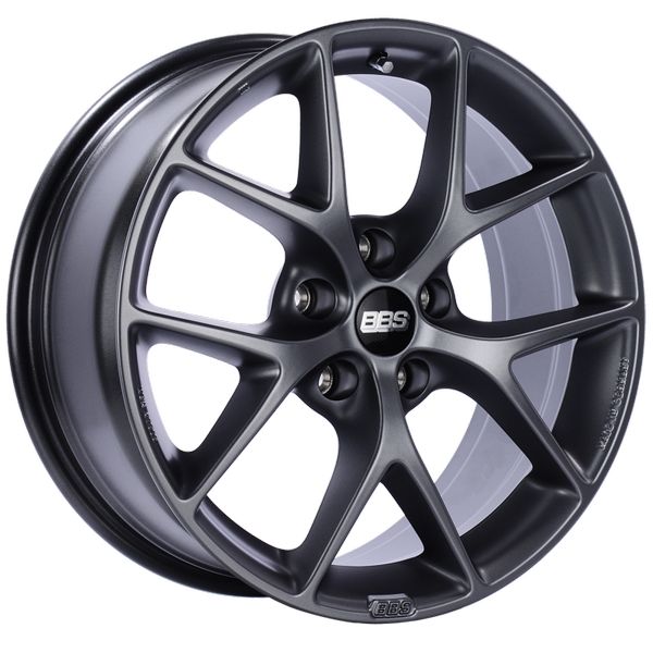  BBS SR 18x8 5x100 ET48 Satin Grey Wheel -70mm PFS/Clip Required bbsSR024SG JP店