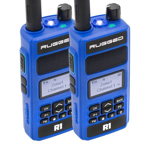  Rugged Radios 2 PACK - Rugged R1 - Business Band Two Way Handheld Radio - Digital and Analog rgdR1-2-PACK JP店