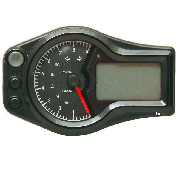 【メーカー在庫あり】 エースウェル ACEWELL 多機能デジタルメーター 9000rpm ACE-6452 JP店