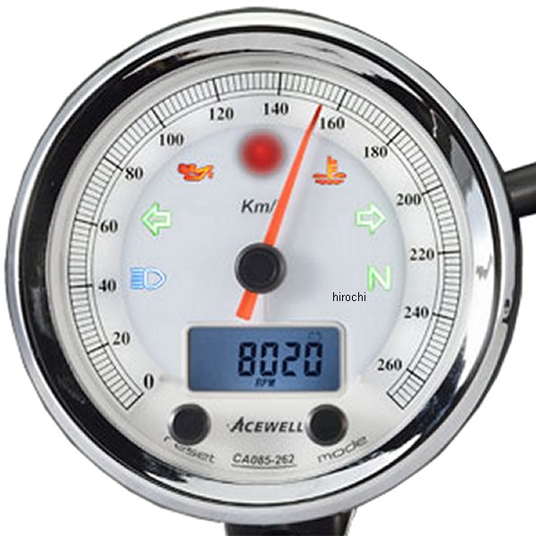 ������������ ACEWELL ¿��ǽ�ǥ�����᡼���� 210Km/H ��ѥͥ� CA085-212-W JPŹ