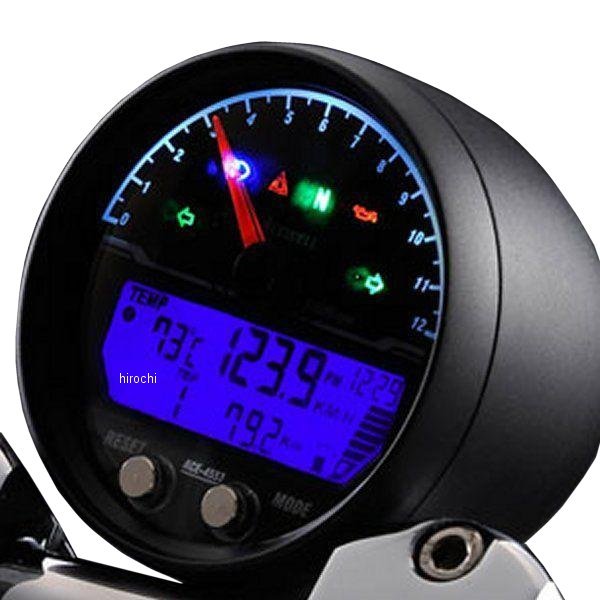 エースウェル ACEWELL 多機能デジタルメーター 15000rpm 黒 ACE-4653AB JP店