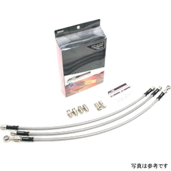 ACパフォーマンスライン AC-PERFORMANCELINE フロントブレーキホース 11年-13年 ニンジャ1000 メッキ 32171700 JP店