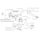 アクラポビッチ AKRAPOVIC オプショナルリンクパイプ 08年以降 CB1000R L-H10SO5L/1 JP店
