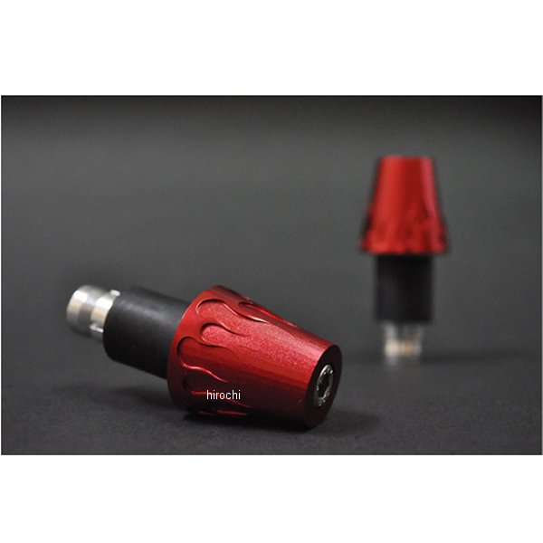 アルキャンハンズ ALCAN hands バーエンドキャップ φ22用 FIRE 赤 2個入り F70006C JP店