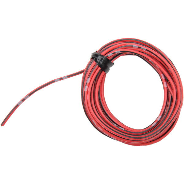 【USA在庫あり】 シンディ Shindy 色つき配線 12V/14A 13フィート(3.9m) 赤/黒 2120-0288 JP店