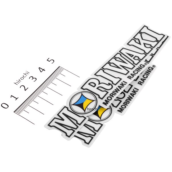 【メーカー在庫あり】 モリワキ レーシング ステッカー 2枚入り 0S800-30000-40 JP店のサムネイル