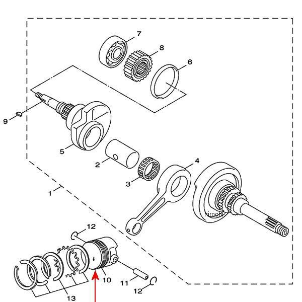 Piston Kits - 【メーカー在庫あり】 ヤマハ純正 ピストン(STD) 5UA-E1631-01 JP店