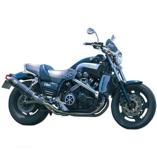 アールズギア フルエキゾースト ワイバン用 リペアサイレンサー V-MAX1200 真円カーボン (デュアル用 左側) WY03-02CF-XL JP店