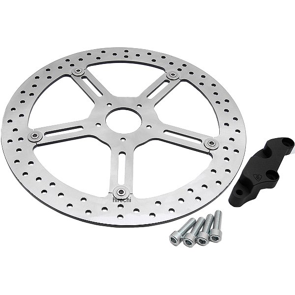 HARLEY-DAVIDSON - 1710-2393 アレンネス Arlen Ness 特大ブレーキフローティング ローター 15インチ 06年以降 XL 02-966 JP店