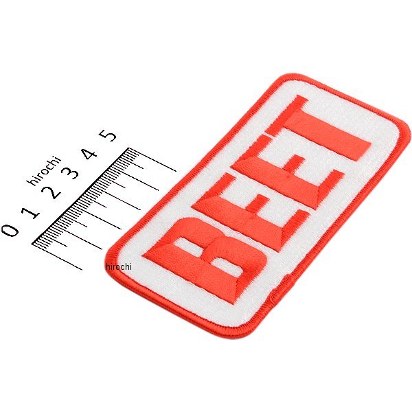 【メーカー在庫あり】 ビート BEET 刺繍ワッペン BEET 0704-BW1-00 JP店