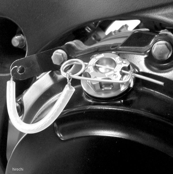 【USA在庫あり】 パワースタンドレーシング オイルフィラー キャップ M20X1.5 88年-14年 カワサキ、スズキ シルバー 0950-0421 JP店