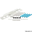 アクティブ ACTIVE ラウンドオイルクーラーステーセット 補修用パーツ 11インチ13段 97年-03年 CB1300SF シルバー 14051032 JP...
