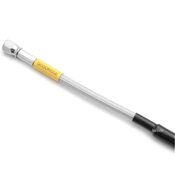 グッドリッジ ビルドアライン ユニバーサル ブレーキホース ロードモデル用 全長1785mm ステンレス/クリア B31745 JP店