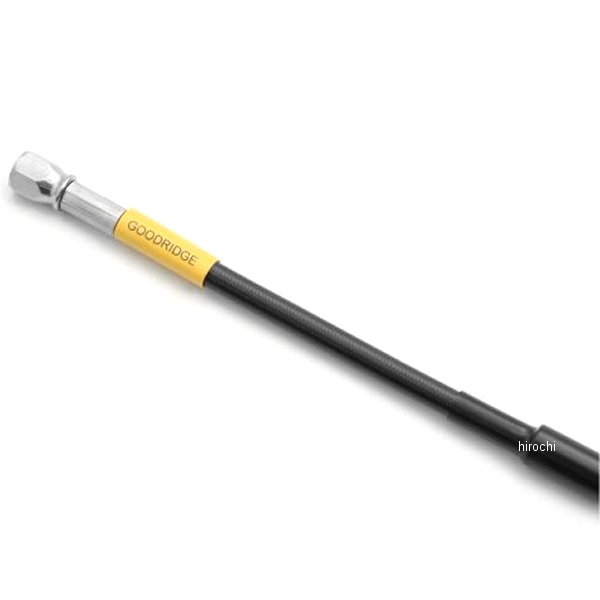 グッドリッジ ビルドアライン ユニバーサル ブレーキホース ロードモデル用 全長1860mm ステンレス/スモーク B31820S JP店