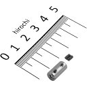 【メーカー在庫あり】 エスコ ESCO 0.80-1.00mm ワイヤークリップ/真鍮クロームメッキ 000012016242 JP店