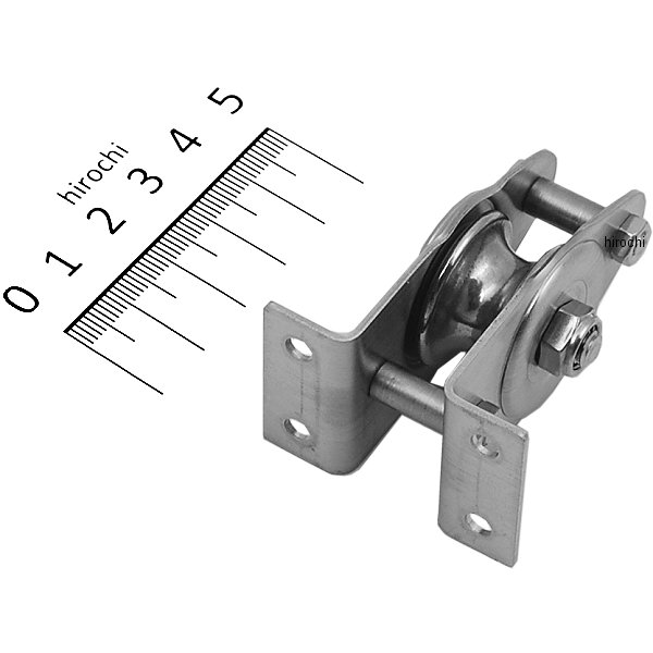 【メーカー在庫あり】 エスコ ESCO 25mm/ 50kg 縦型固定滑車 000012245436 JP店