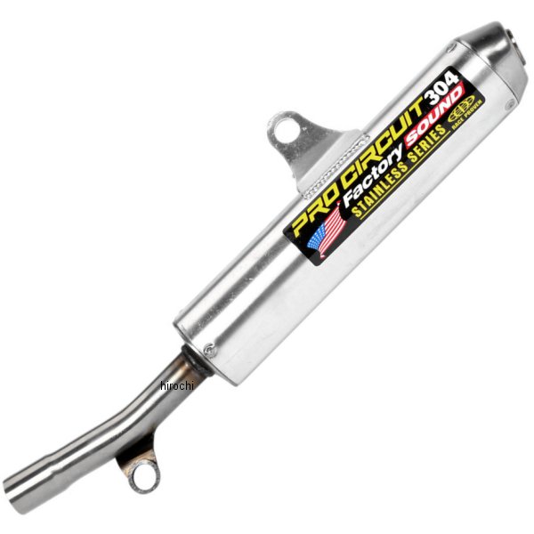 【USA在庫あり】 プロサーキット Pro Circuit 304 ファクトリーサウンド マフラー 93年-95年 RM250 ステンレス SS93250-304 JP店