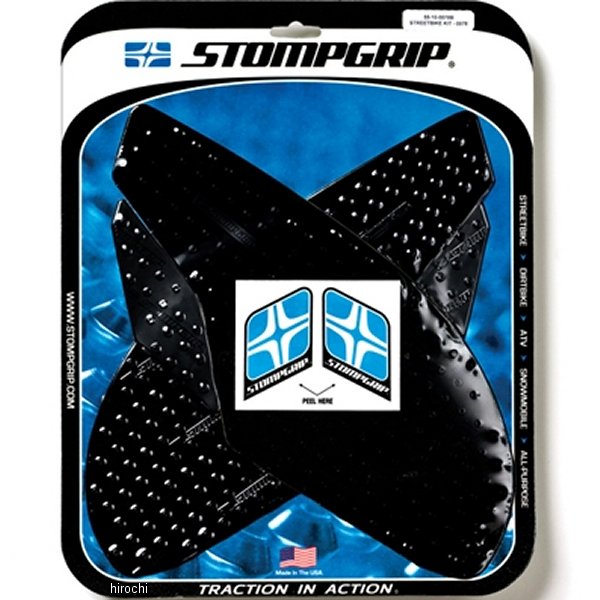 【USA在庫あり】 ストンプグリップ STOMPGRIP タンク グリップキット 13年以降 トライアンフ 黒 4320-1866 JP店