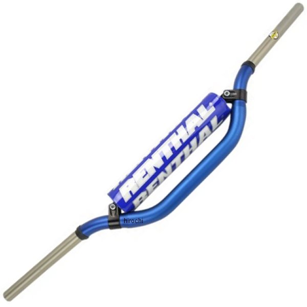 【USA在庫あり】 レンサル RENTHAL 22mm ハンドルバー Reed/ Windham 998 青 0601-0228 JP店