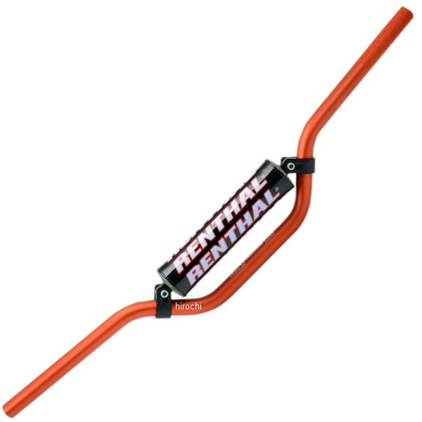 【USA在庫あり】 レンサル RENTHAL 22mm ハンドルバー MX 98年-14年 KTM 65SX オレンジ 0601-2407 JP店