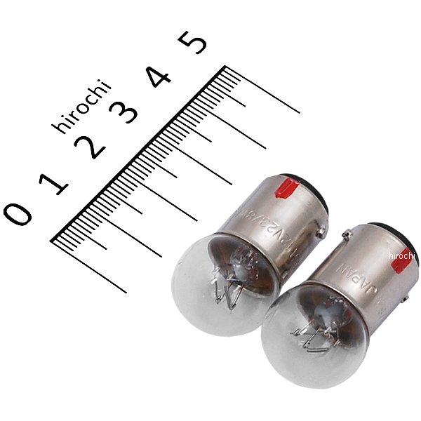 【メーカー在庫あり】 M&H マツシマ 口金ダブル球 12V23/8W ウインカー/ポジション球 (クリア) (2個入り) A5610 JP店