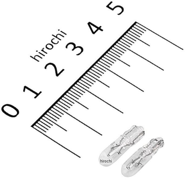 【メーカー在庫あり】 M&H マツシマ ノーマルバルブ 12V2W メーター/ポジション球 (クリア) (2個入り) ..