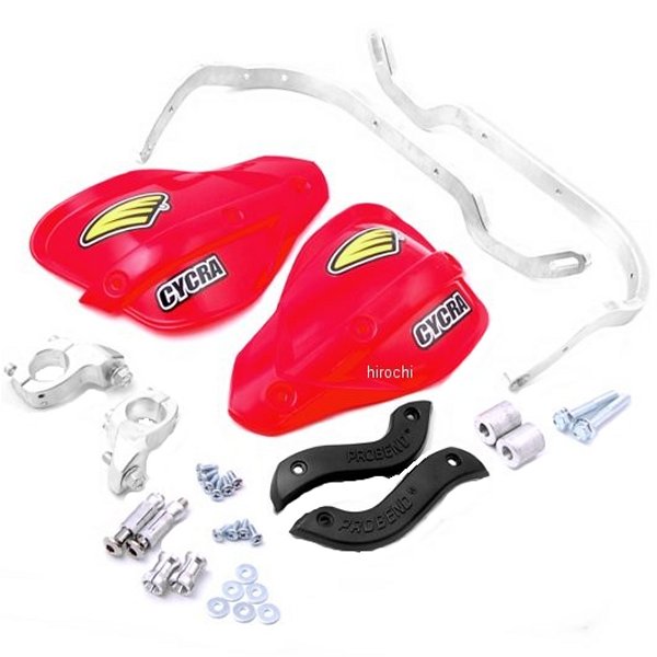 【USA在庫あり】 サイクラ CYCRA ハンドガード Probend CRM レーサー パック 22mmバー用 赤 0635-0678 JP