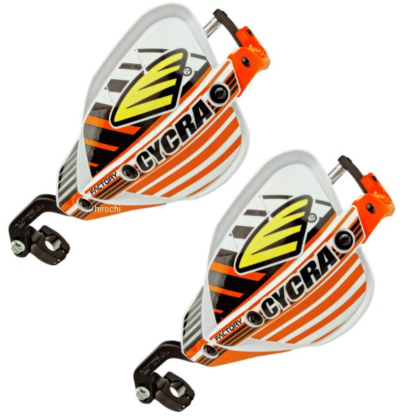 【USA在庫あり】 サイクラ CYCRA ハンドガード Probend ファクトリー 22mmバー用 オレンジ 0635-1137 JP店