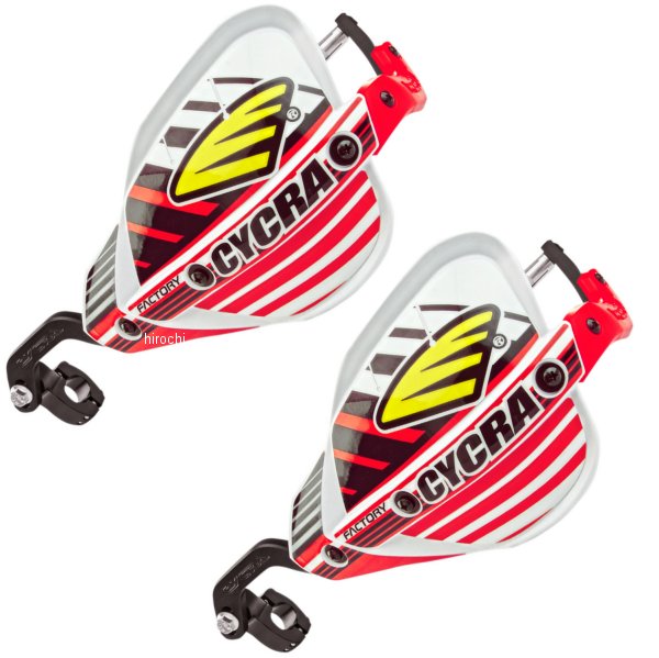 【USA在庫あり】 サイクラ CYCRA ハンドガード Probend ファクトリー 22mmバー用 赤 0635-1138 JP店