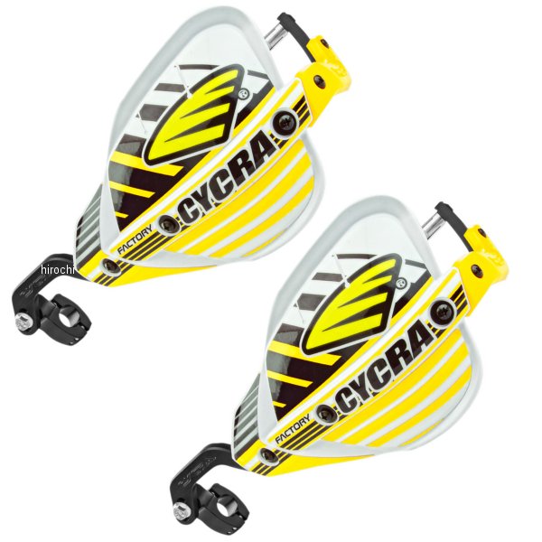 【USA在庫あり】 サイクラ CYCRA ハンドガード Probend ファクトリー 29mmバー用 黄 0635-1145 JP店