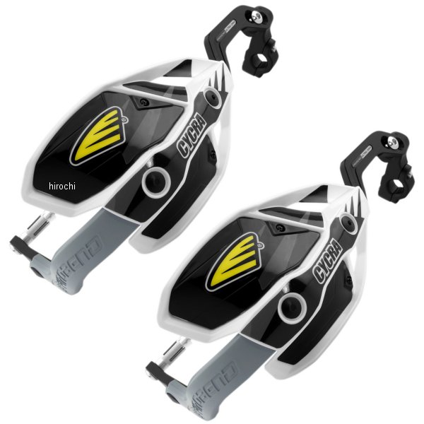 【USA在庫あり】 サイクラ CYCRA ハンドガード ウルトラ Probend 22mmバー用 白/黒 0635-1183 JP