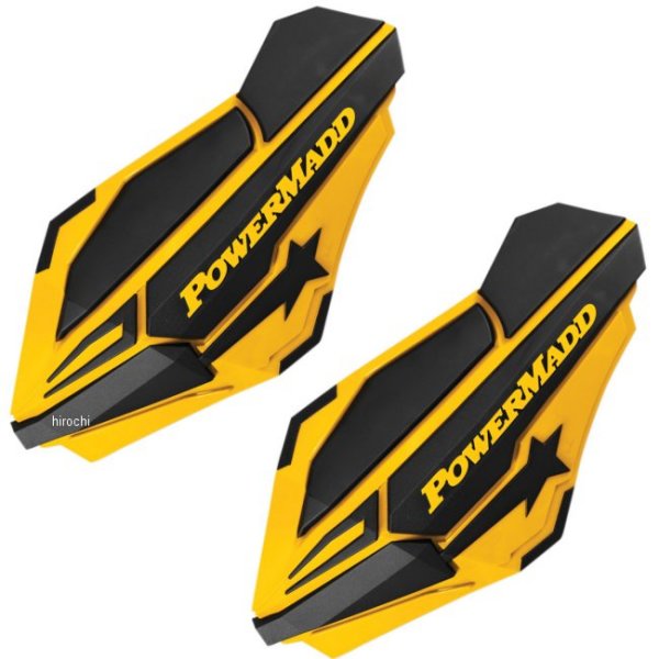 パワーマッド PowerMad ハンドガード センチネルカラー:Ski-Dooイエロー/ブラック左右ペア取り付には別売りのマウントキットが必要です。34401楽天 JP店　