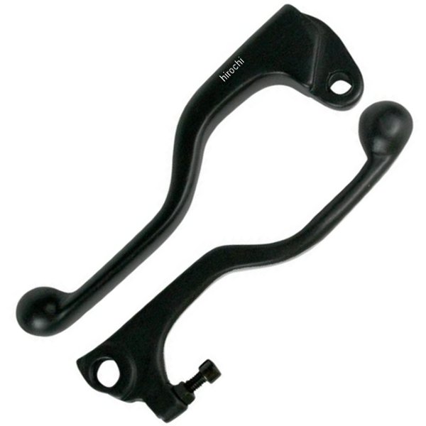 【USA在庫あり】 Parts Unlimited レバーセット ショート 90年-96年 KX250、KX125 黒 44-6109 JP店