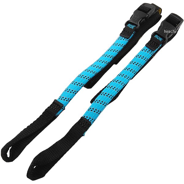 【メーカー在庫あり】 ロックストラップ ROKstraps コミューターストレッチストラップアジャスタブル 300-720mm ブルー ROK00333 JP店