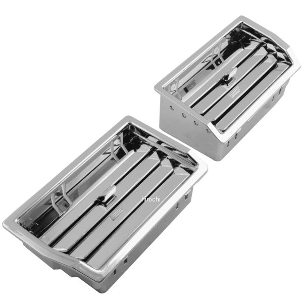 418700 ショークローム Show Chrome ロア フェアリング エア ベント 88年-00年 GL1500 クローム 左右ペ..