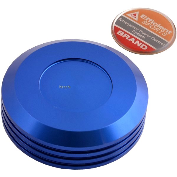【メーカー在庫あり】 ポッシュ POSH マスターシリンダーキャップ ヤマハ、スズキ、カワサキ 青 500051-01 JP店