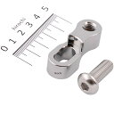 【メーカー在庫あり】 ポッシュ POSH オフセットミラーアダプター M10 正ネジ M10正ネジP-1.25ボルト付き 1個入り 000720-MK JP店