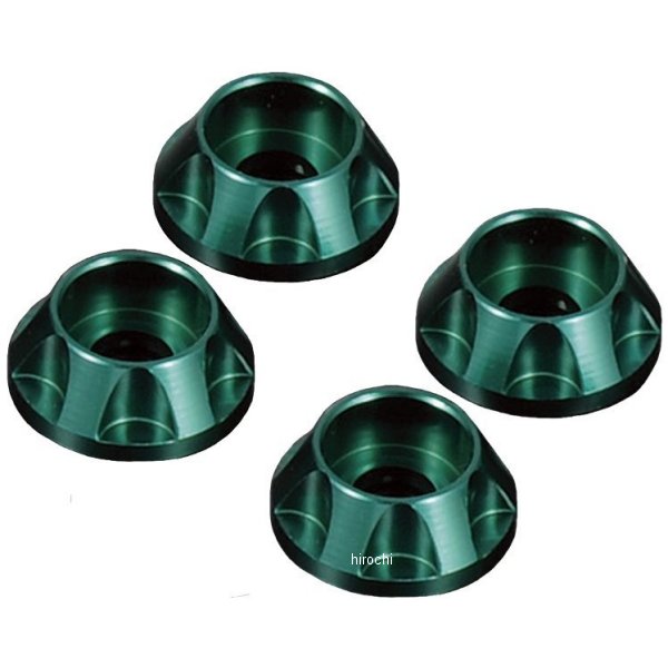 【メーカー在庫あり】 ポッシュ POSH キャップホルダー NASAタイプ M6用 4個入り ダークグリーン 00408..