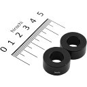 【メーカー在庫あり】 ポッシュ POSH カラーセット 厚さ10 内径10mm 外径21.6mm 2個入り 黒 101010-06 JP店