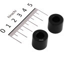 【メーカー在庫あり】 ポッシュ POSH カラーセット 厚さ15 内径8mm 外径16.5mm 2個入り 黒 121508-06 JP店