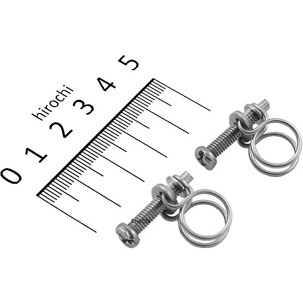 【メーカー在庫あり】 ポッシュ POSH ホースクランプ オールステンレス 2個入り φ8-φ10mm 800610 JP店