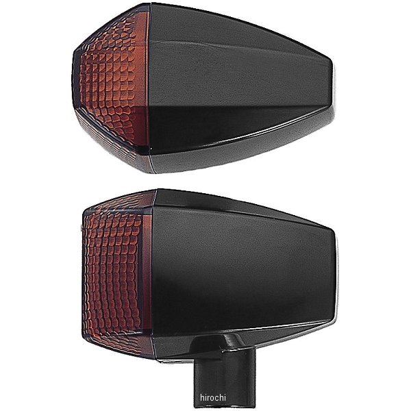 ポッシュ POSH LED ZRウインカーセット スタンダードタイプ 94年-02年 ZRX1100、ZRX400 黒/オレンジ 071461-06 JP店