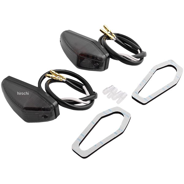 【メーカー在庫あり】 ポッシュ POSH エアロシャープミニウインカー 12V10W スモーク 090003 JP店