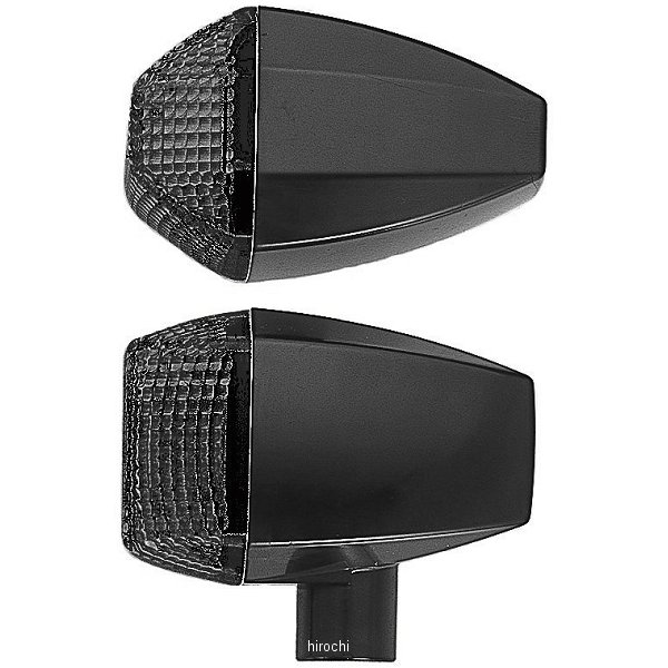 ポッシュ POSH ZRタイプウインカー スタンダードレンズダイヤモンドカット W球 バルブ無し 黒/スモーク 093681-06 JP店