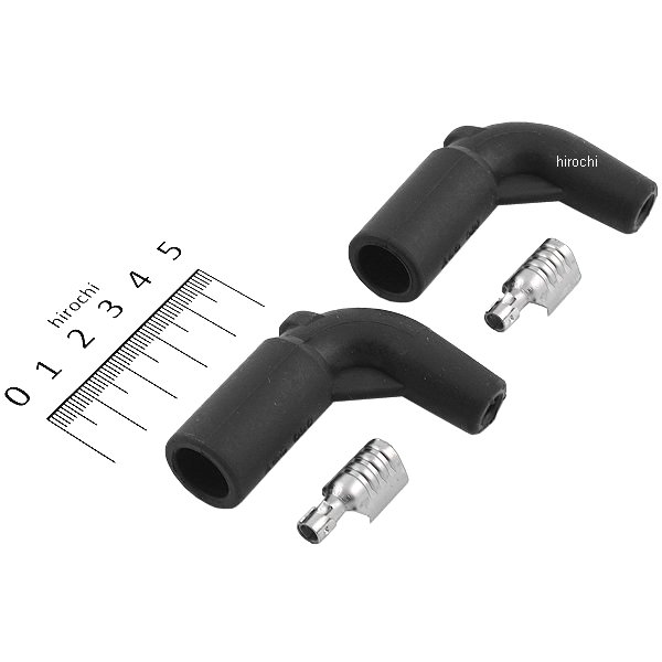 【メーカー在庫あり】 ポッシュ POSH 取付き角タイプ プラグコード用 IGコイルコネクター 90°07年以降 ..