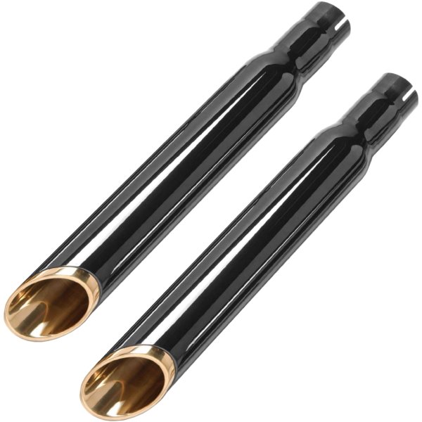 モーターステージ スリップオンマフラー ベビーブラス63 11年以降 FXS、FLSTFBS 黒 2014131B JP店(2)