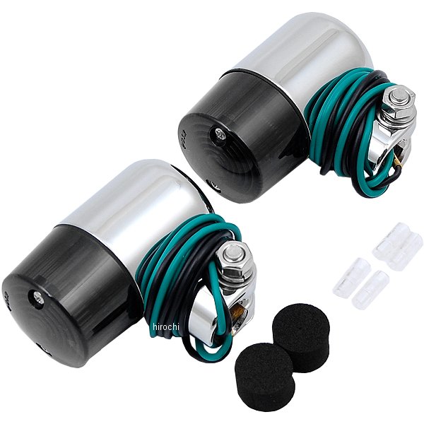 【メーカー在庫あり】 ポッシュ POSH 71タイプウインカー S球 2個入り クローム/スモーク 093093 JP店(2.0)