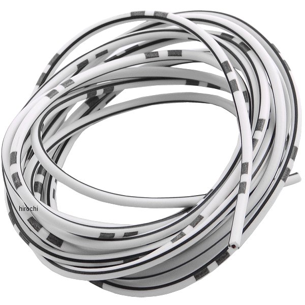 【メーカー在庫あり】 デイトナ 純正色ハーネス 汎用 2m AV50.75 白/黒 93193 JP店